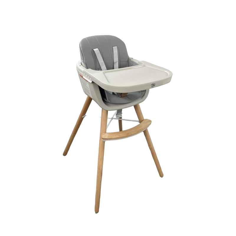 Baby Joy Convertible Wooden High Chair