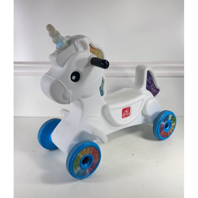 Step2 Ride-on for Up & Down Roller Coaster, Unicorn