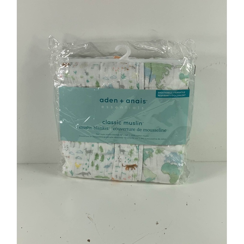 Aden + Anais Essentials Classic Muslin Blanket, Voyager