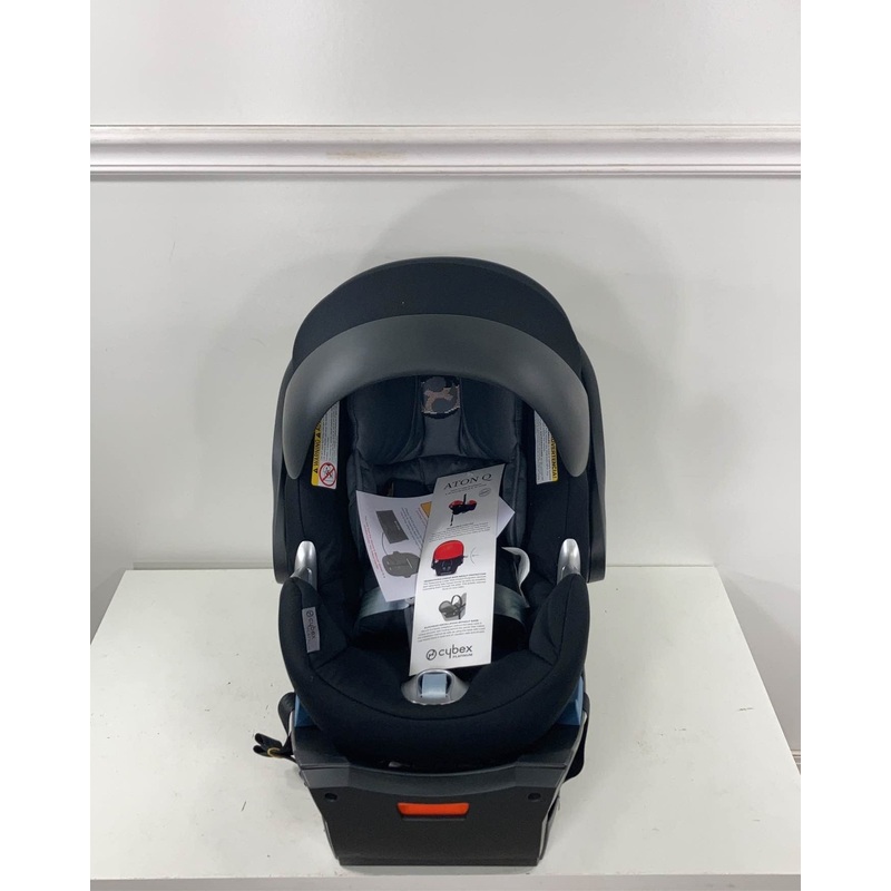 Cybex Aton Q Infant Car Seat, 2018, Graphite Black