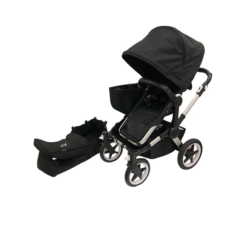 Bugaboo Donkey 5 Stroller, 2021, Midnight Black, Aluminum