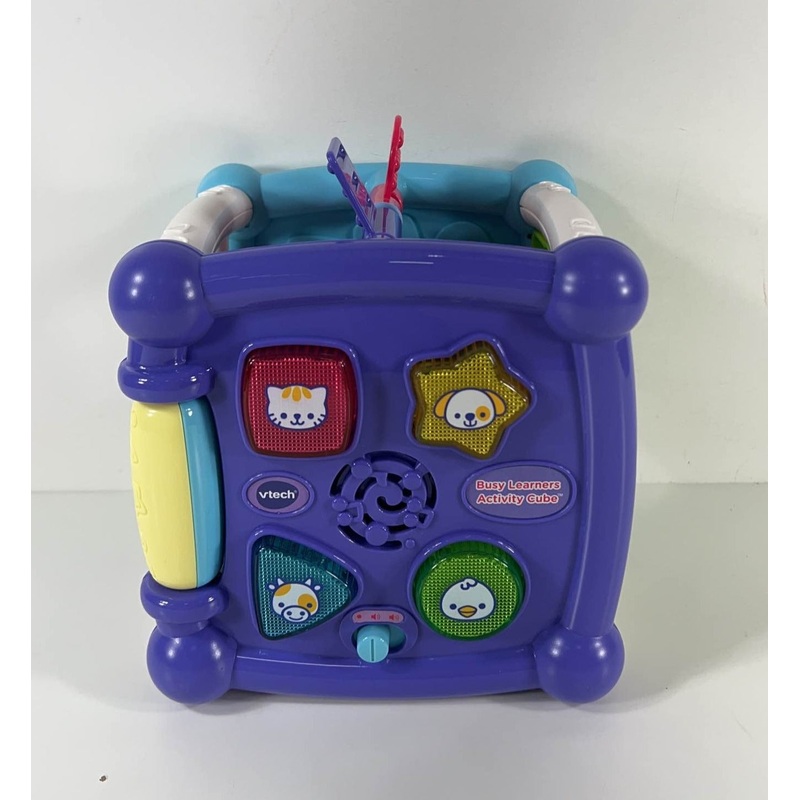 VTech Busy Learners Activity Cube, Purple