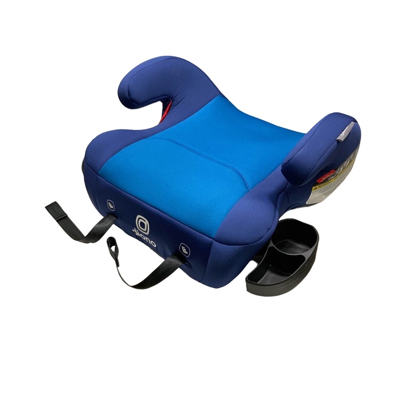 Diono Solana 2 Backless Booster Seat, 2021, Blue, With LATCH