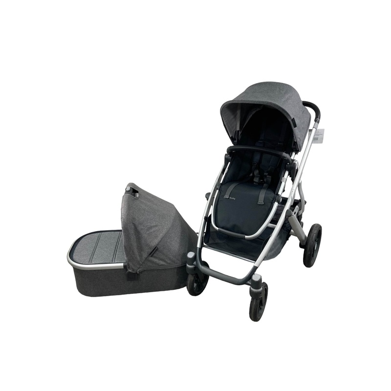 UPPAbaby VISTA V2 Stroller, 2021, Jordan (Charcoal Melange)