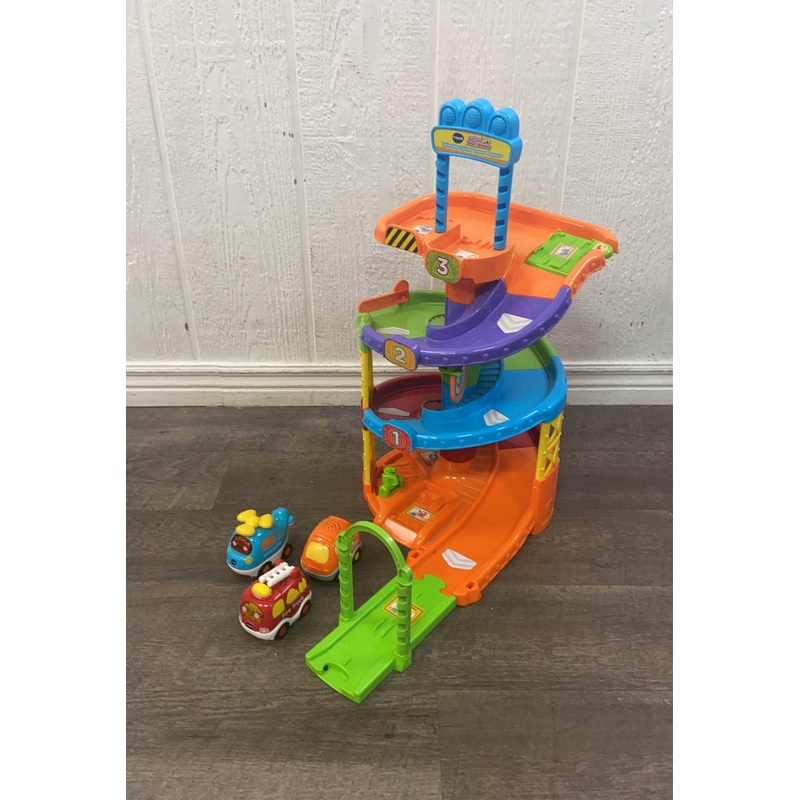 VTech Go! Go! Smart Wheels Spinning Spiral Tower With Cars