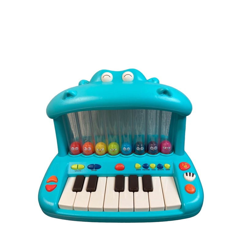 B. toys Toy Piano For Kids Hippo Pop
