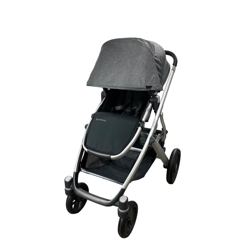 UPPAbaby VISTA V2 Stroller, 2021, Jordan (Charcoal Melange)