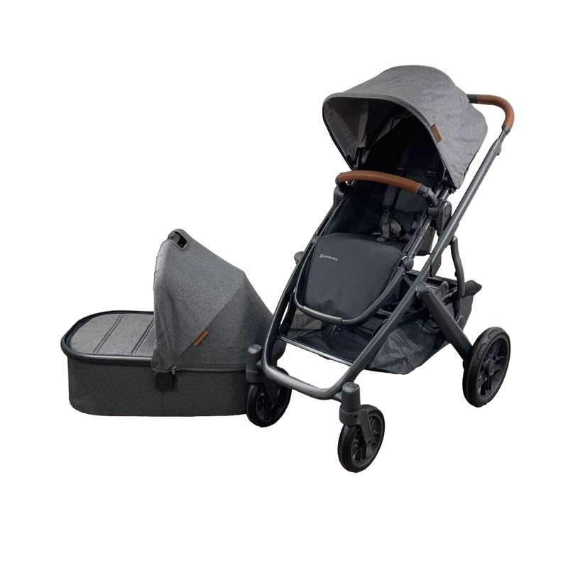 UPPAbaby VISTA V2 Stroller, 2022, Greyson (Charcoal Melange)