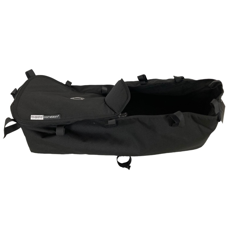 Bugaboo  Cameleon3 Bassinet Fabric And Zip Cover, Black