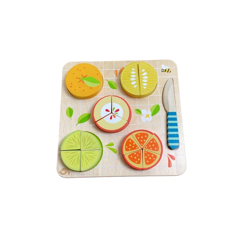 Tender Leaf Toys Citrus Fractions Puzzle