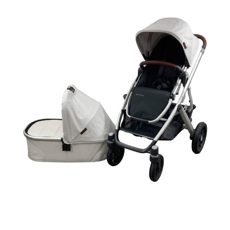 UPPAbaby VISTA V2 Stroller, 2021, Bryce (White Marl)