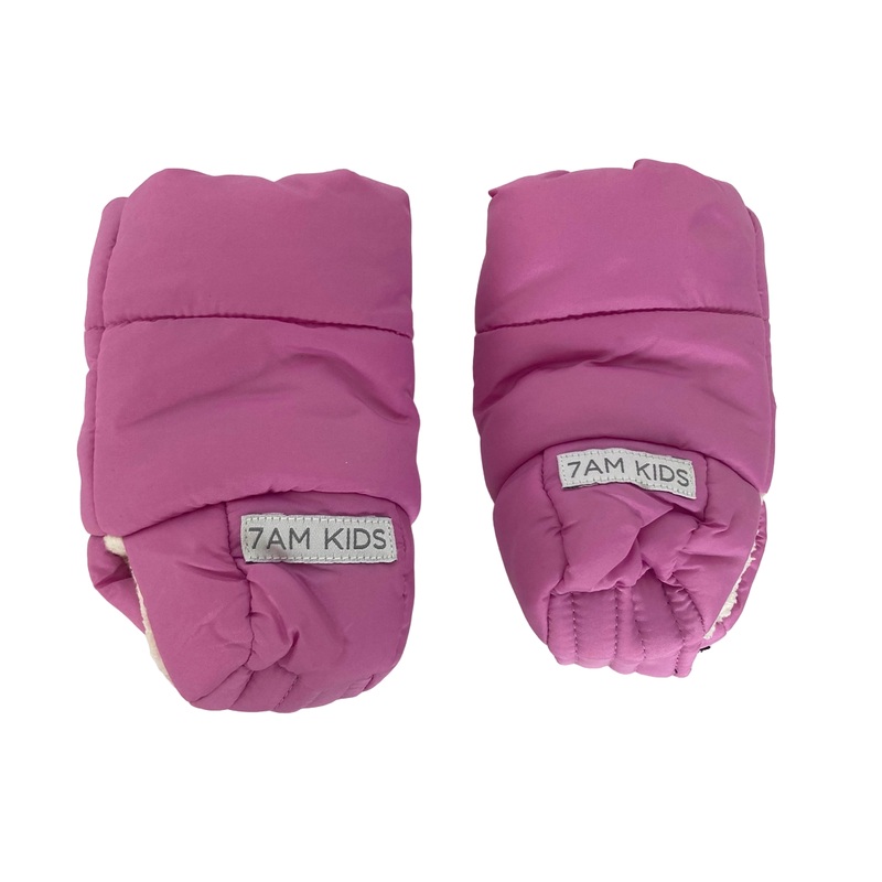 7 A.M. Kids Scooter Warmmuffs, Neon Pink