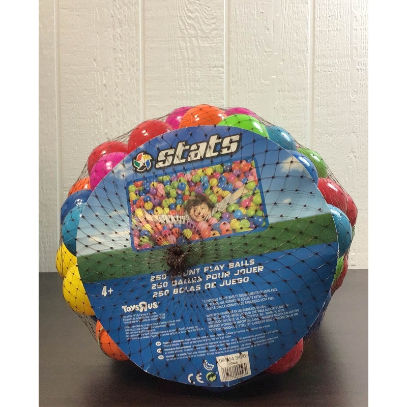 Toys R Us Stats 250 Play Balls