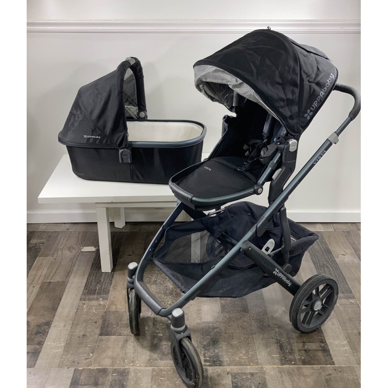 UPPAbaby VISTA Stroller, Jake (Black), 2015
