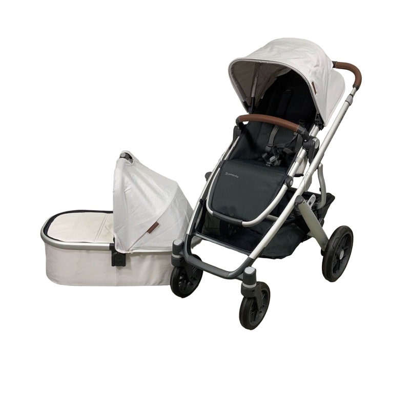 UPPAbaby VISTA V2 Stroller, 2022, Bryce (White Marl)