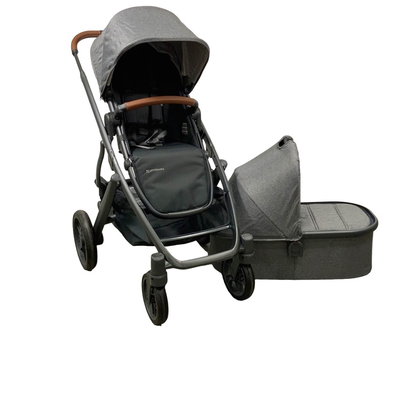 UPPAbaby VISTA V2 Stroller, 2022, Greyson (Charcoal Melange)