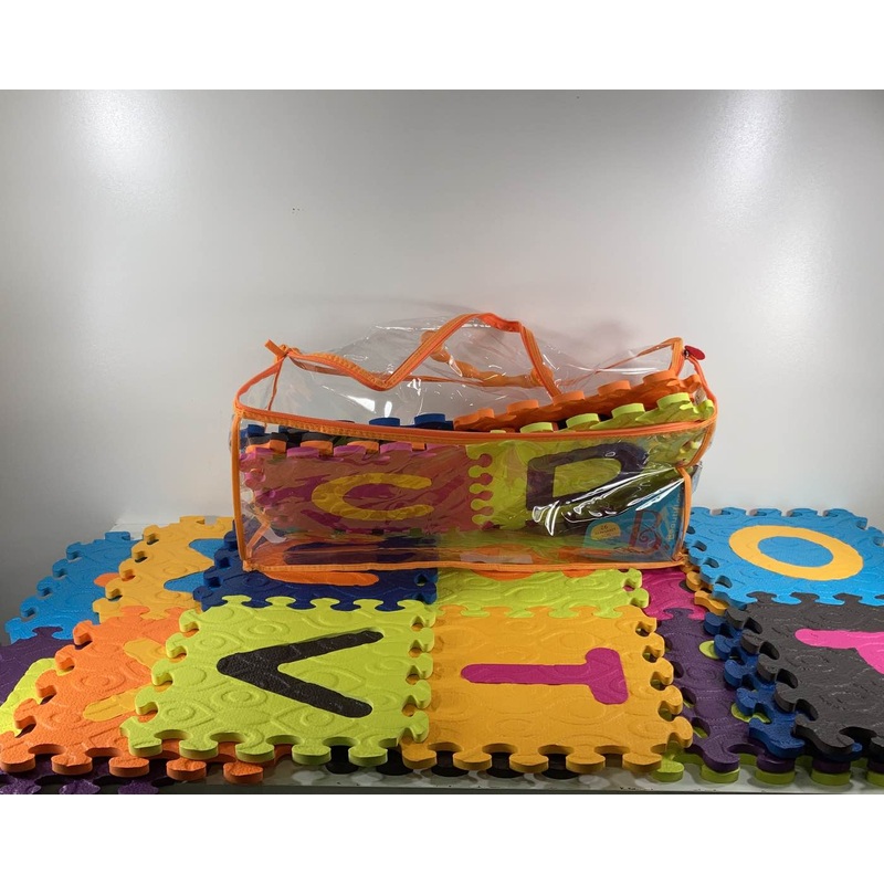 B. toys Beautifloor Alphabet Tiles