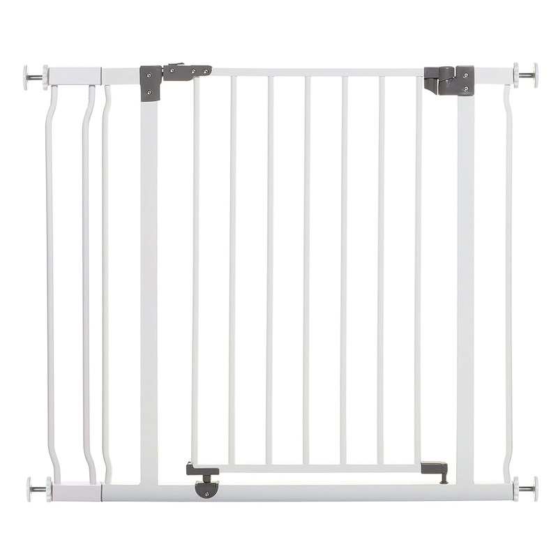 Dreambaby Liberty Extra Wide Auto Close Metal Baby Safety Gate, White