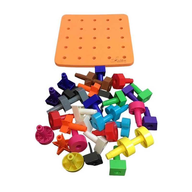 Skoolzy Stacking Peg Board