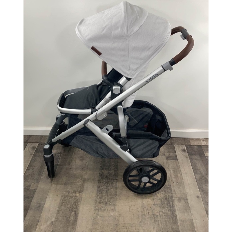 UPPAbaby VISTA V2 Stroller, 2021, Bryce (White Marl)