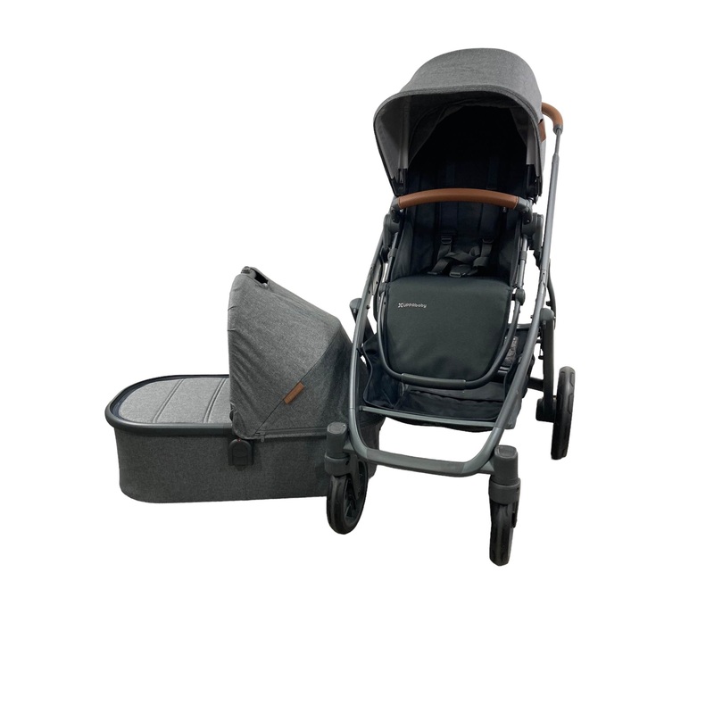 UPPAbaby VISTA V2 Stroller, 2021, Greyson (Charcoal Melange)