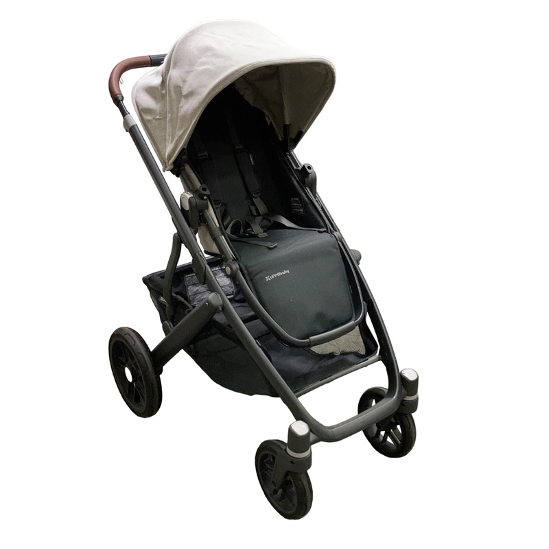 UPPAbaby VISTA V2 Stroller, 2022, Anthony (White & Grey Chenille)