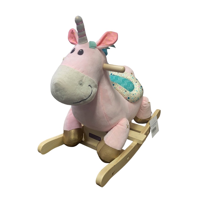 B. toys Rocking Animal, Unicorn