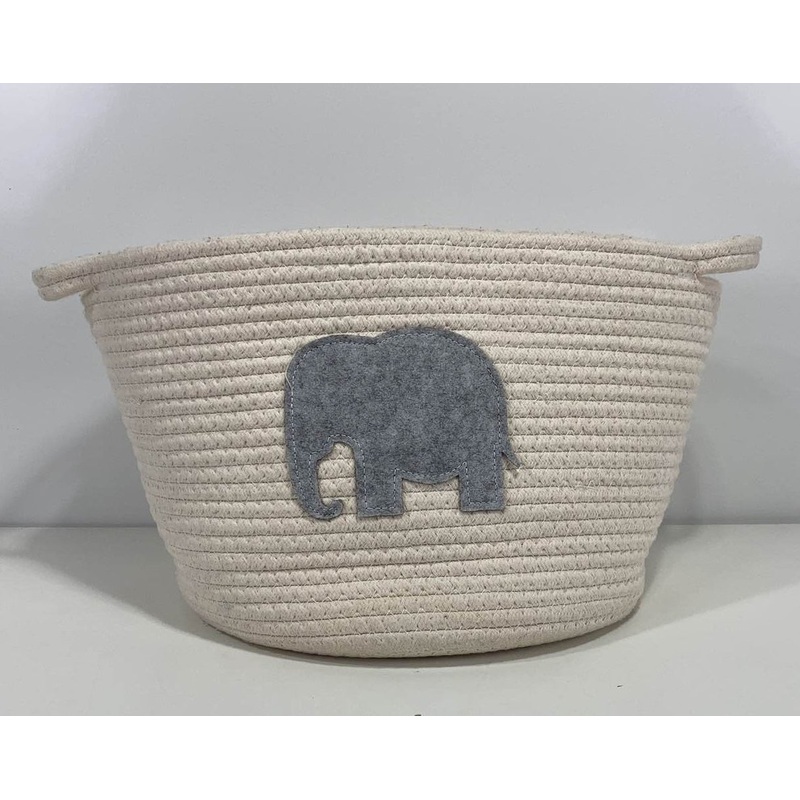 RGI HOME Elephant Nursery Basket