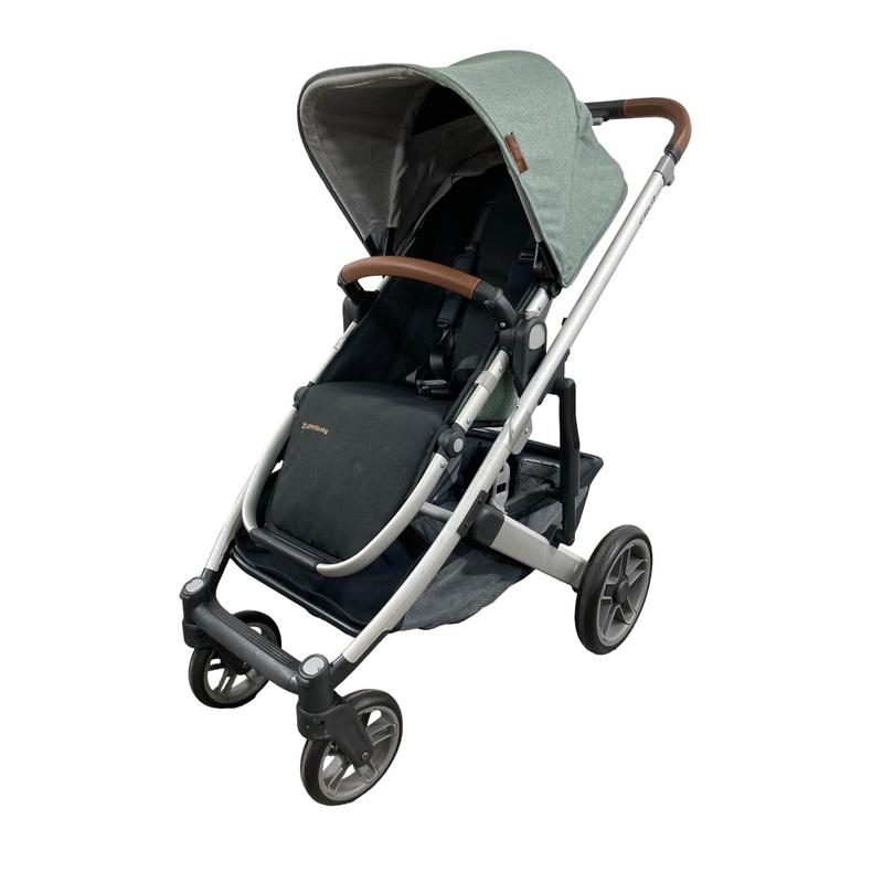 UPPAbaby CRUZ V2 Stroller, Emmett (Green Melange), 2019