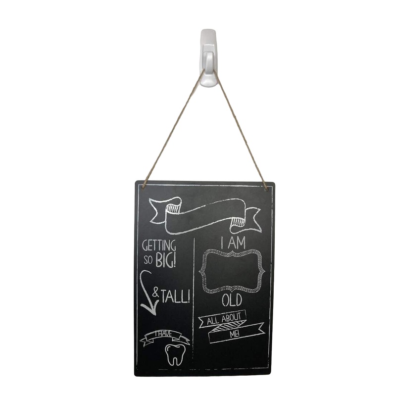 All About Me Chalkboard