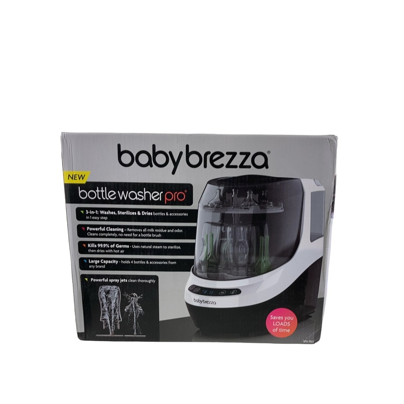 Baby Brezza Bottle Washer Pro, White/Black