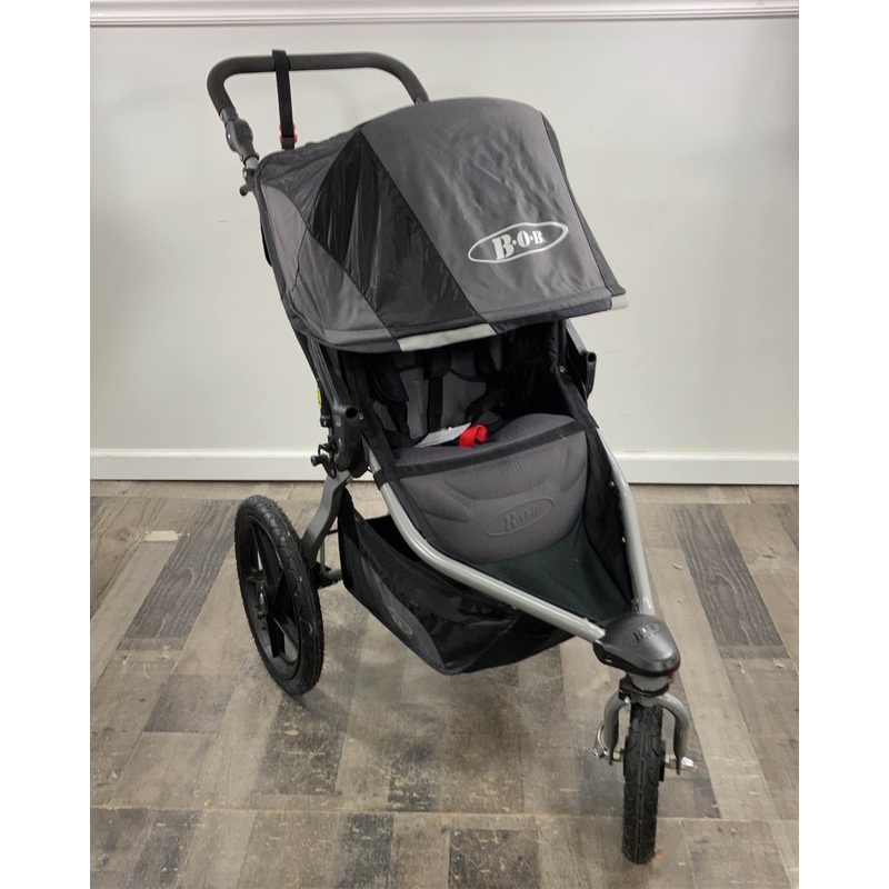 BOB Revolution Flex Single Jogging Stroller, 2017, Graphite Black