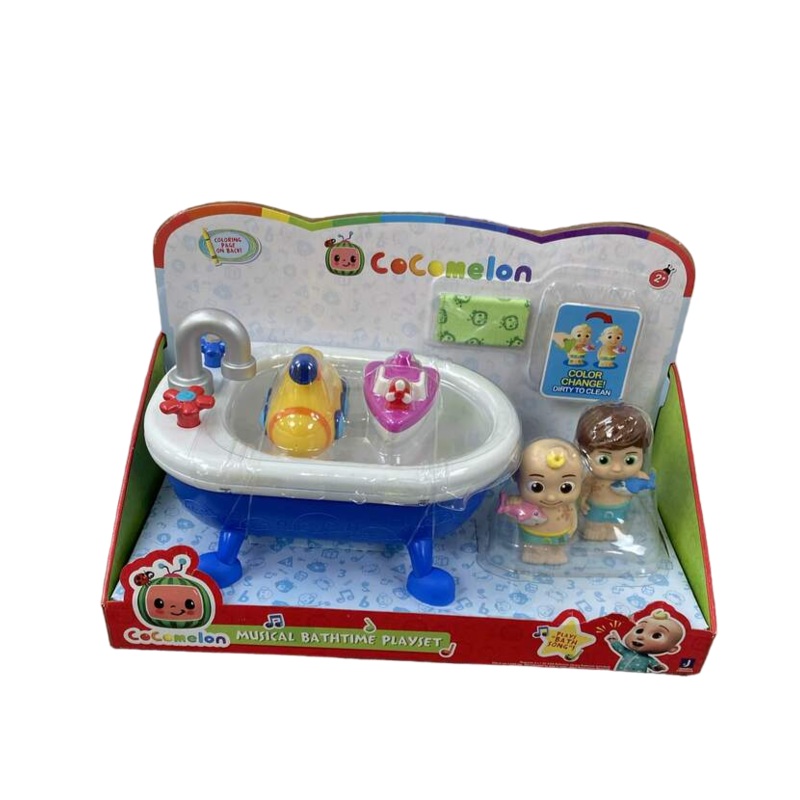 Cocomelon Musical Bathtime Playset