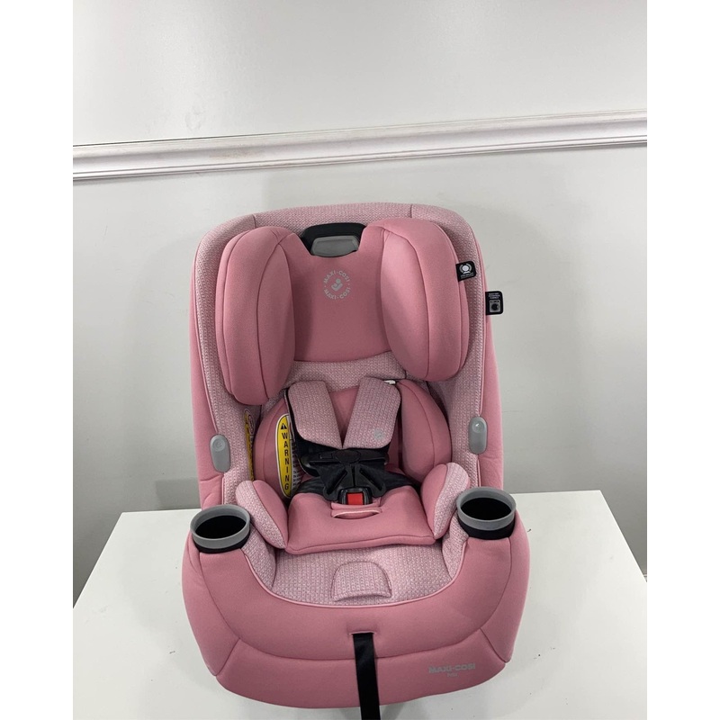 Maxi-Cosi Pria Max All-in-One Convertible Car Seat, 2022, Rose Pink Sweater