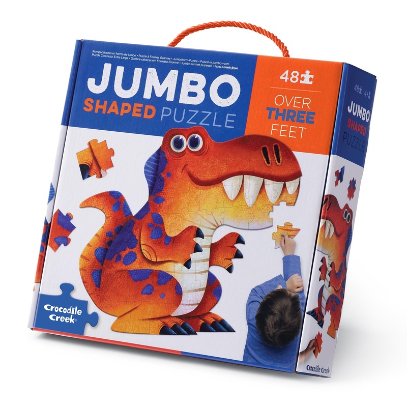 Crocodile Creek – Jumbo Puzzle 48 pc | Dinosaur