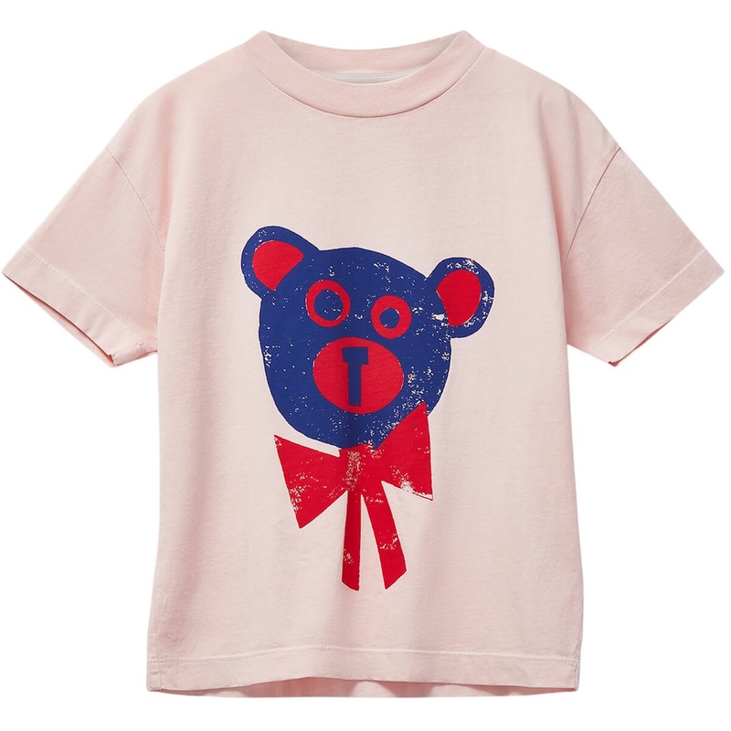 Kite Tee in Pale Pink Bear by Wynken