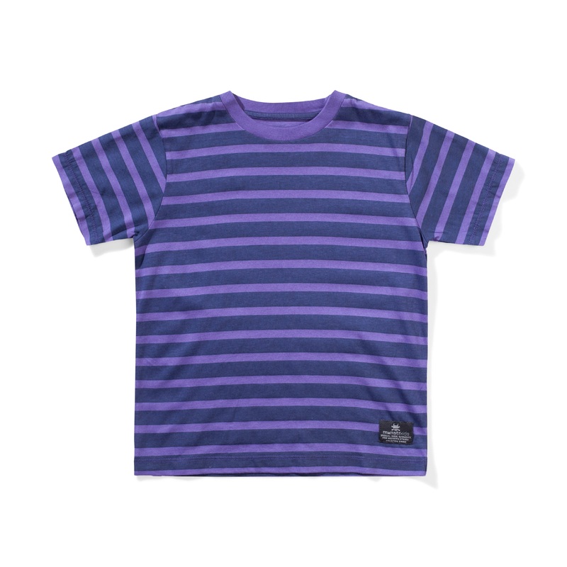 Munster Kids – Blinds SS Tee Purple Blue