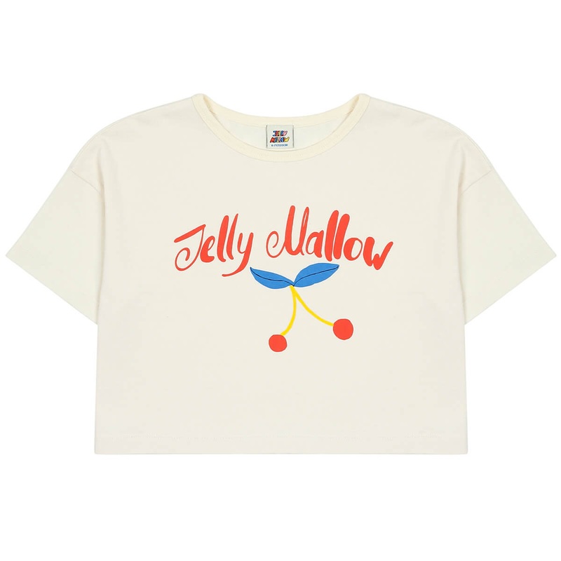 Cherry Cropped T Shirt by Jelly Mallow