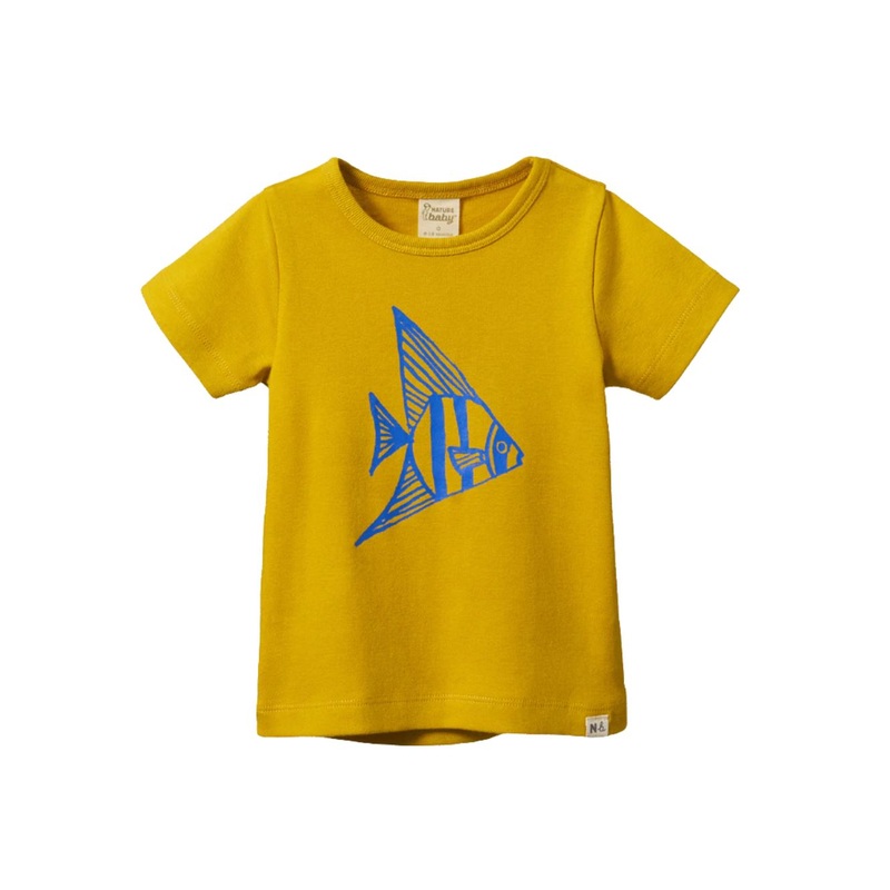 Nature Baby River Tee – Atlantic Fish Print