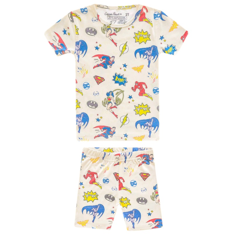 2pc Short Sleeve Pajama Set – Justice League