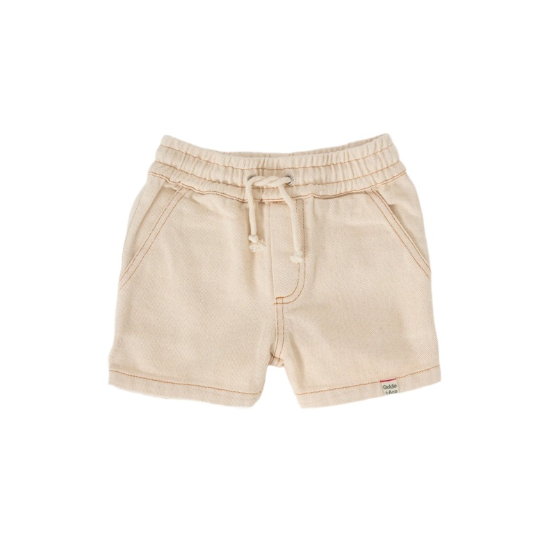 Goldie & Ace – Noah Denim Shorts | Oat