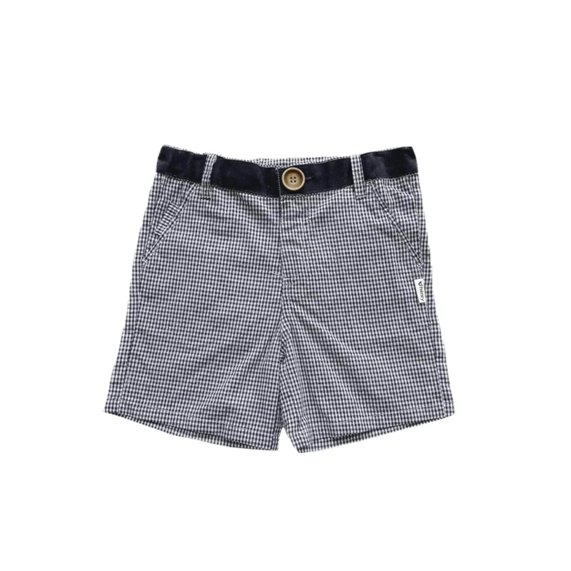 Love Henry – Oscar Shorts Navy Gingham