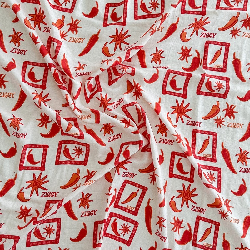 ZIGGY LOU SWADDLE – CHILLI