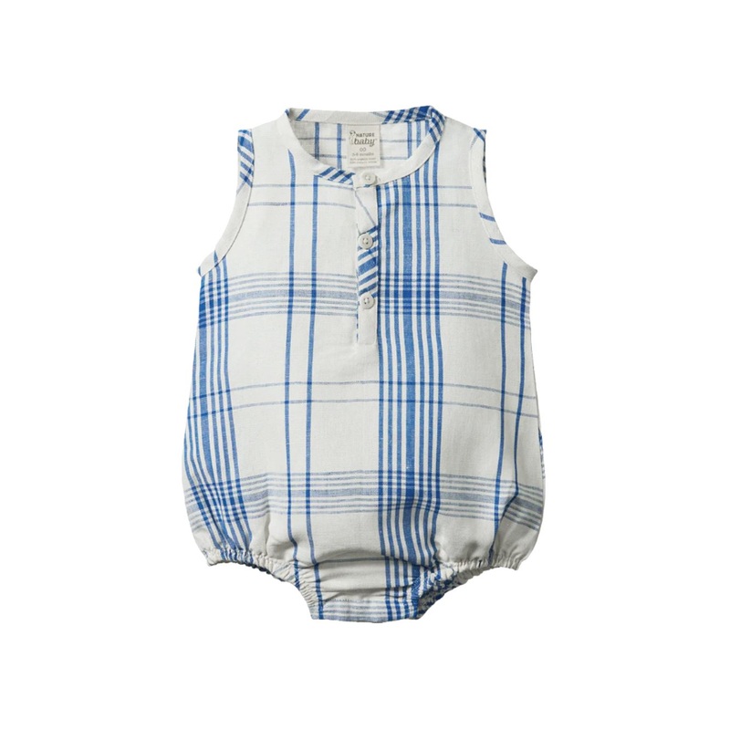 Nature Baby Cedar Suit Linen – Clyde Check
