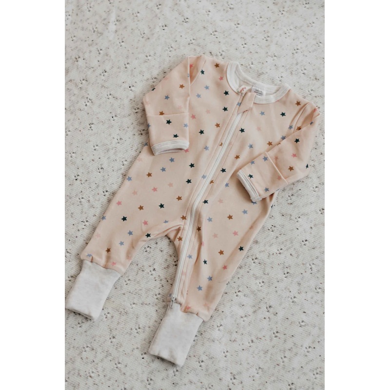 Bencer & Hazelnut Summer Stars Zipsuit