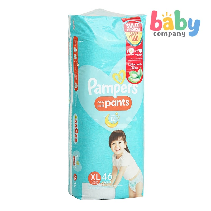 Pampers Baby Dry Pants Diapers Super Jumbo Pack – 46s, XL 46s