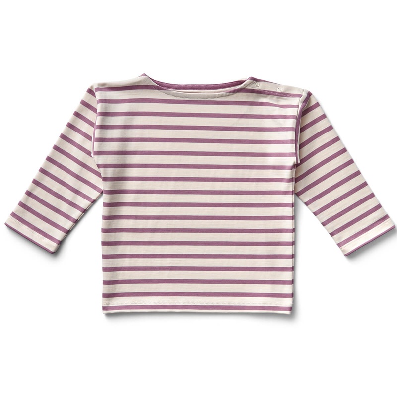 Boxy Tee in Stripe / Zinnia by Soor Ploom