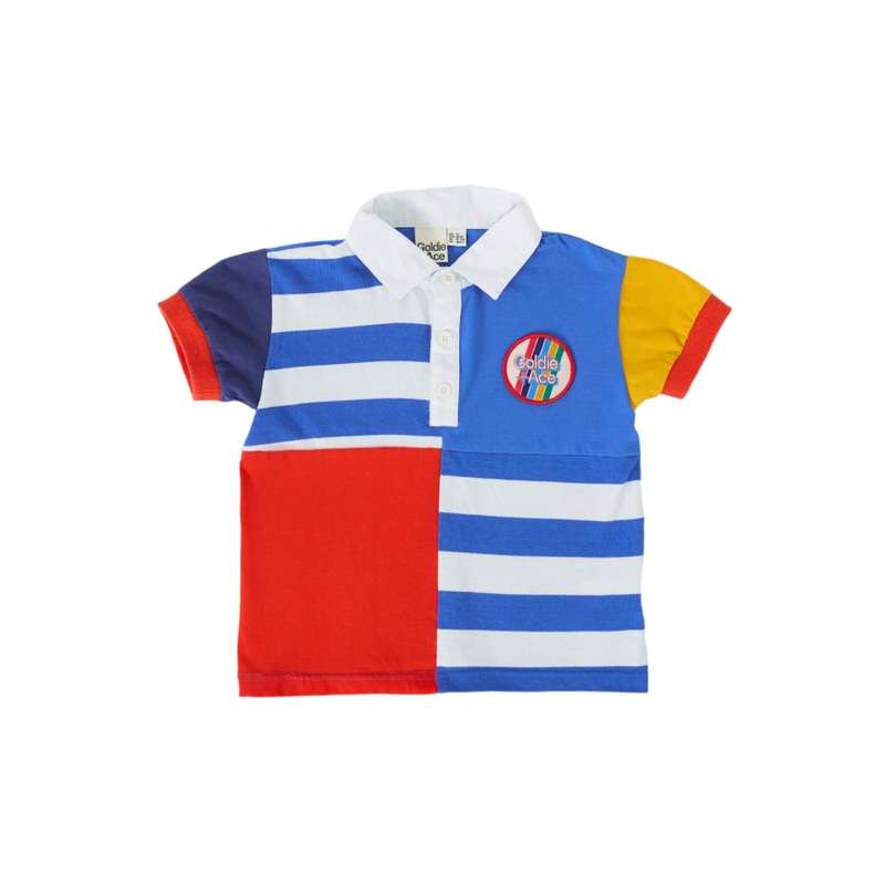 Goldie & Ace – Myles Colour Block Rugby Polo S80317224