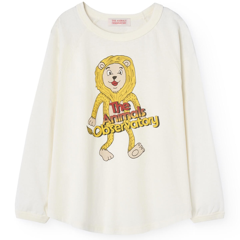 Anteater Kid Long Sleeve T Shirt in White by The Animals Observatory