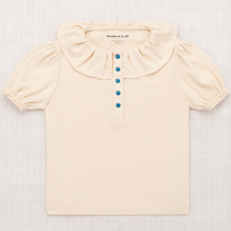 Ulla Tee in String by Misha & Puff